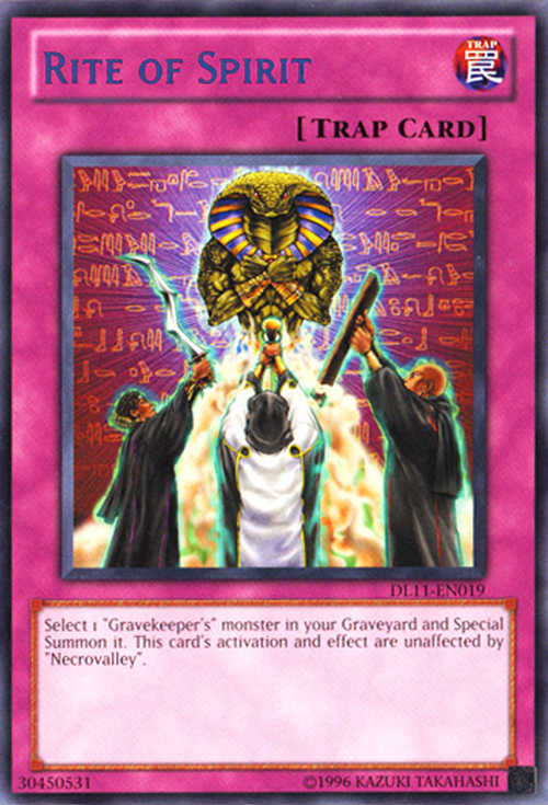 Rite of Spirit Card Front