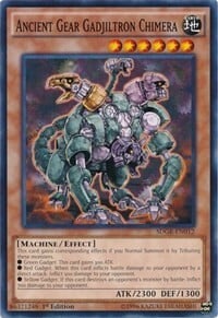 Ancient Gear Gadjiltron Chimera Card Front