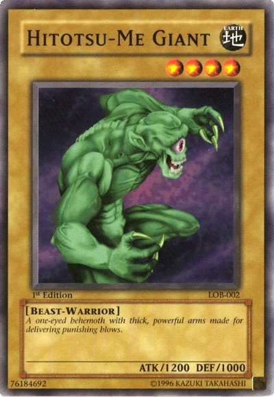 giant yugioh card Yu-Gi-Oh! - Trunade (GLD2-EN036) - Gold Series 2 - Limited Edition Yu-Gi-Oh! Giant Rat SYE-020