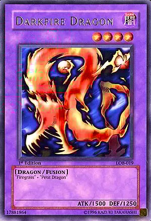 Darkfire Dragon Card Front