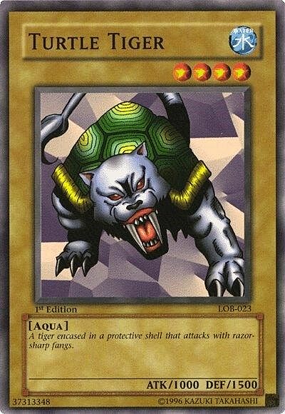 Turtle Tiger Card Front
