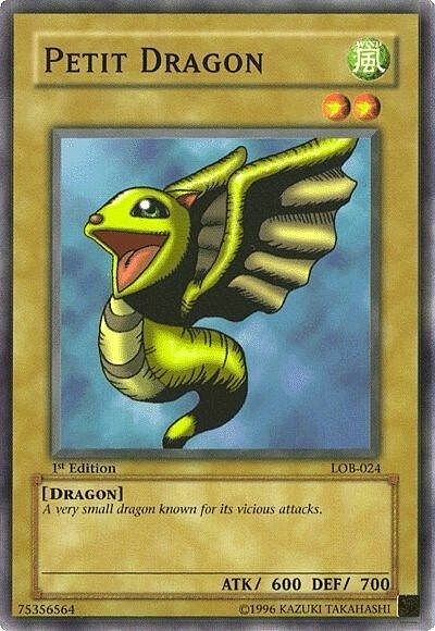 Piccolo Drago Card Front