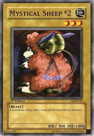 Mystical Sheep #2 Card Front