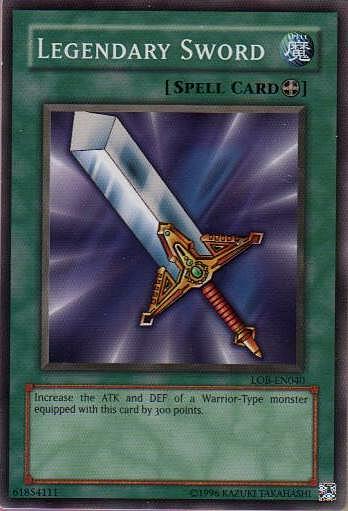 Legendary Sword Card Front