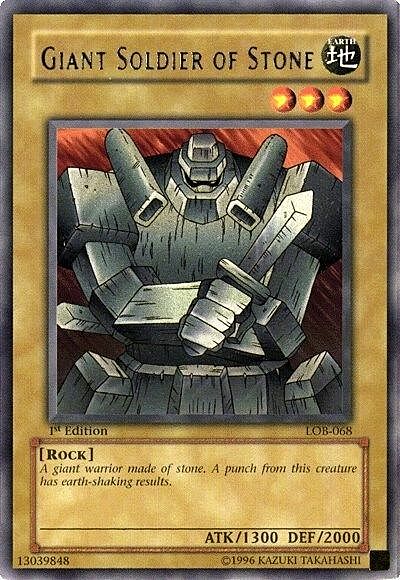 Giant Soldier of Stone Card Front