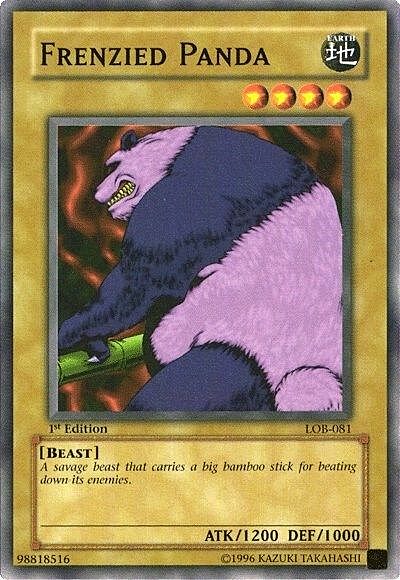 Frenzied Panda Card Front
