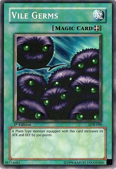 Vile Germs Card Front