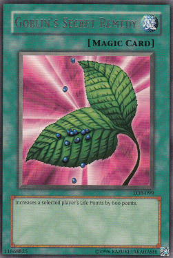Goblin's Secret Remedy Card Front