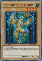 Gem-Knight Tourmaline · Super Rare 003