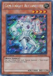 Gem-Knight Alexandrite · Secret Rare 004sec