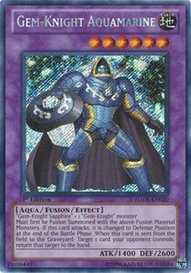 Gem-Knight Aquamarine Card Front