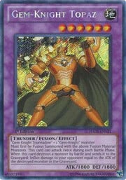 Gem-Knight Topaz · Secret Rare 021sec