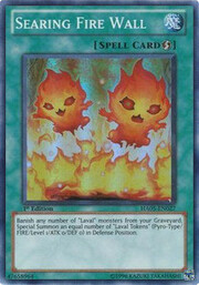 Searing Fire Wall · Super Rare 027