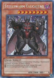Steelswarm Caucastag · Secret Rare 050sec
