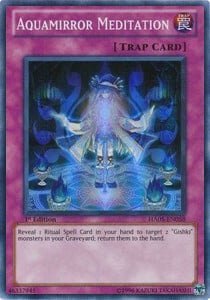 Aquamirror Meditation Card Front