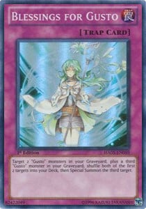 Blessings for Gusto Card Front