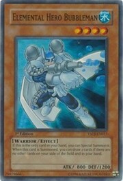 Elemental HERO Bubbleman · Super Rare 017