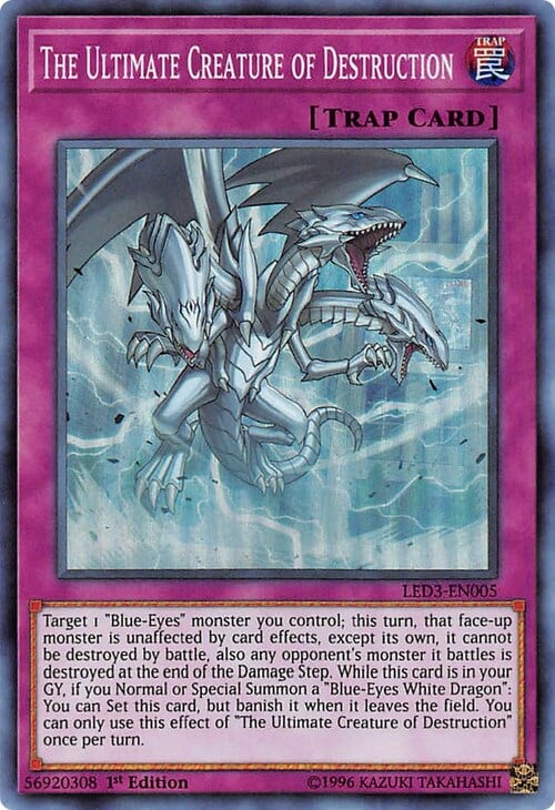 The Ultimate Creature of Destruction Card Front