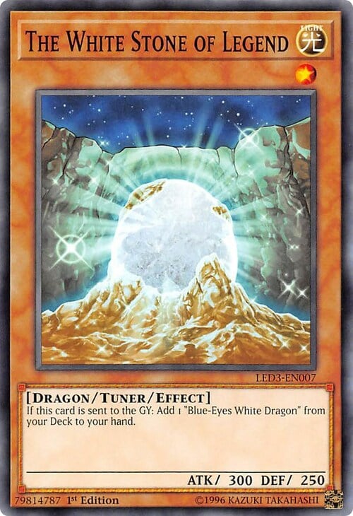 The White Stone of Legend Card Front