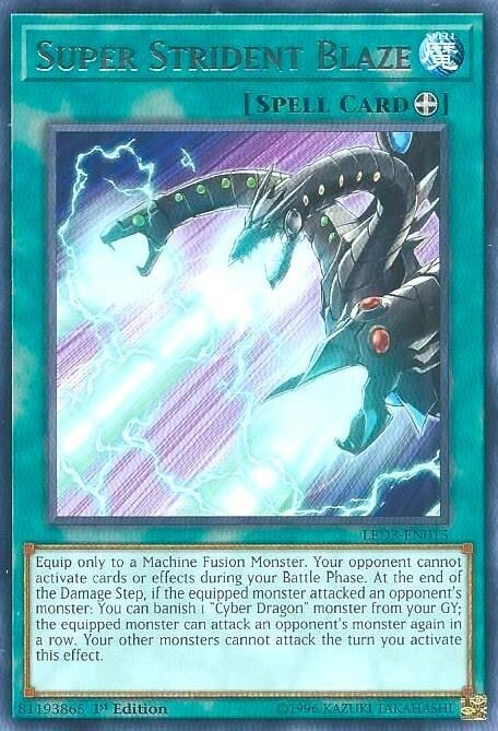 Super Strident Blaze Card Front