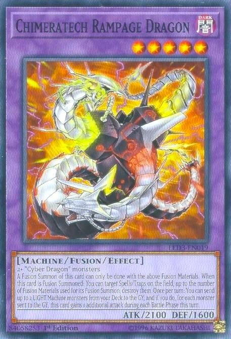 Chimeratech Rampage Dragon Card Front