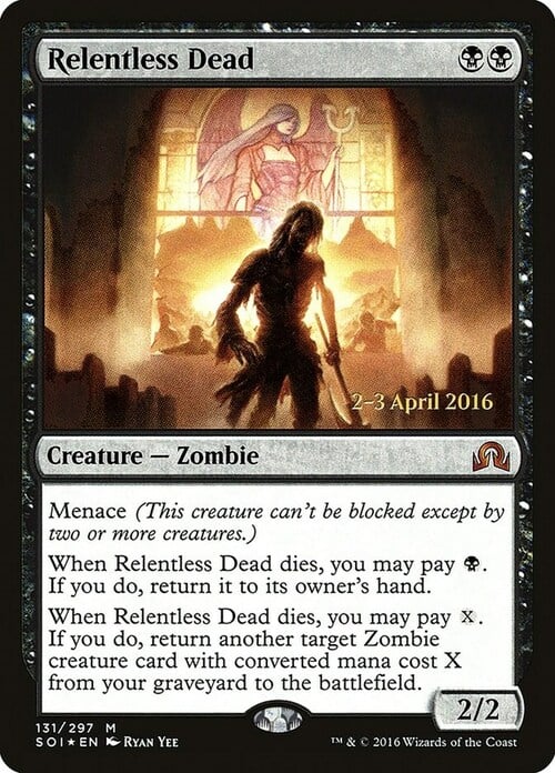 Relentless Dead Card Front