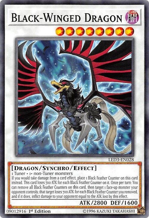 Black-Winged Dragon Card Front