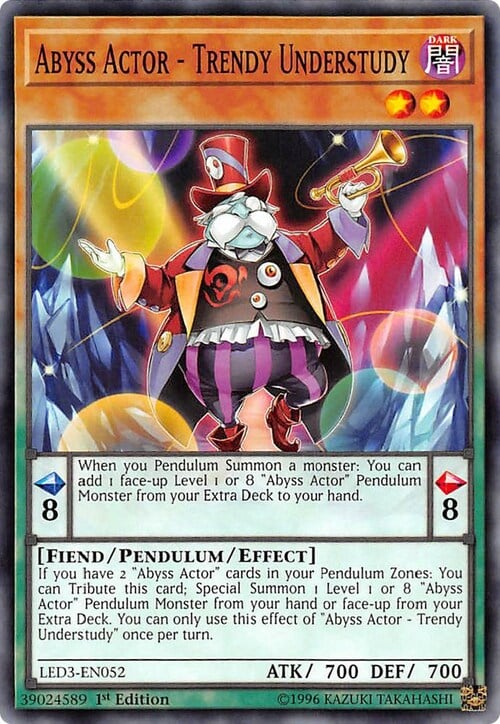 Attore dell'Abisso - Sostituto Dandy Card Front