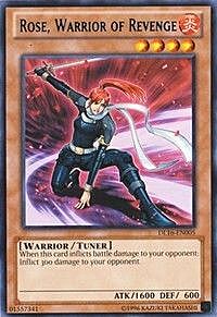Rose, Warrior of Revenge Card Front