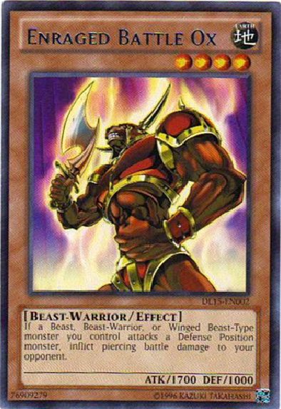 Enraged Battle Ox Card Front
