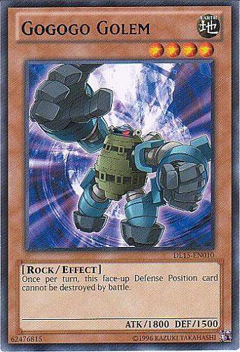 Golem Gogogo Card Front