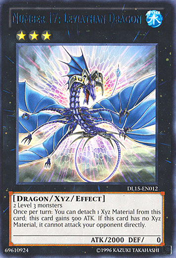 Numero 17: Drago Leviatano Card Front