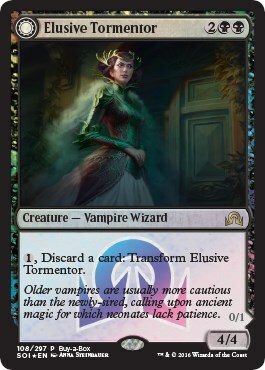 Elusive Tormentor // Insidious Mist Card Front