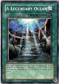 A Legendary Ocean Card Front