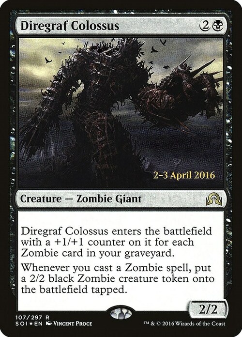 Diregraf Colossus Card Front
