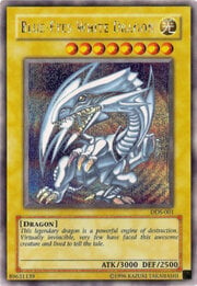 Blue-Eyes White Dragon · Secret Rare 001sec