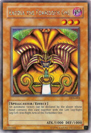 Exodia the Forbidden One · Secret Rare 003sec