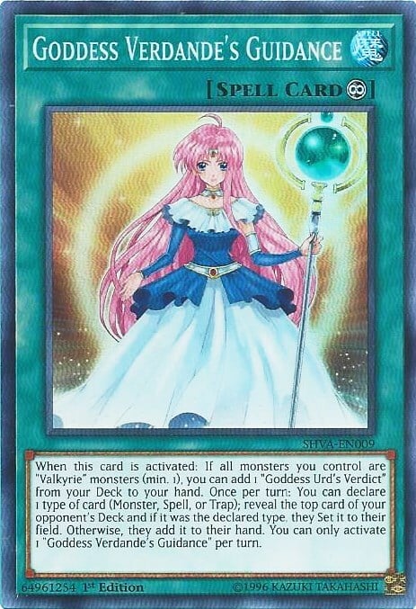 Goddess Verdande's Guidance Card Front