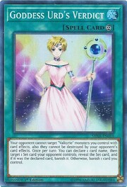 Goddess Urd's Verdict · Super Rare 010