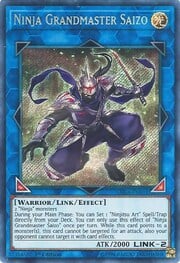Ninja Grandmaster Saizo · Secret Rare 011sec