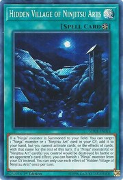 Hidden Village of Ninjitsu Arts · Secret Rare 014sec