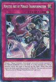 Ninjitsu Art of Mirage-Transformation · Secret Rare 015sec