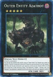 Outer Entity Azathoth · Secret Rare 018sec