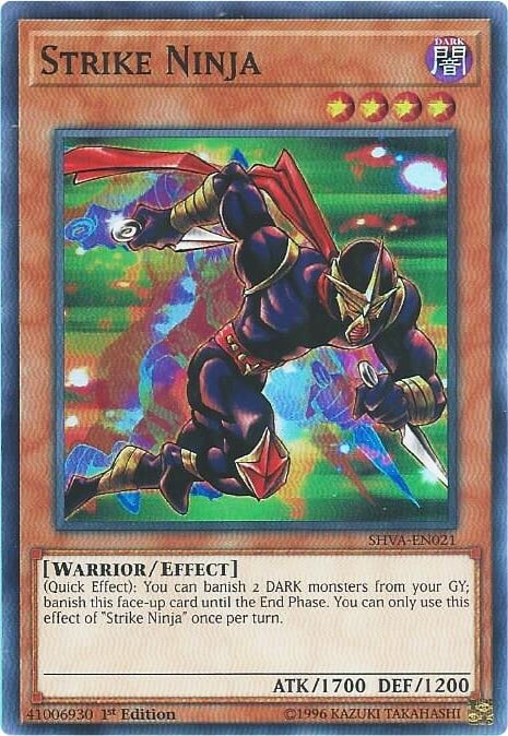Strike Ninja Card Front