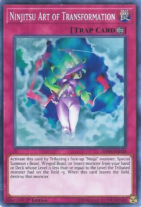 Arte della Trasformazione Ninjitsu Card Front