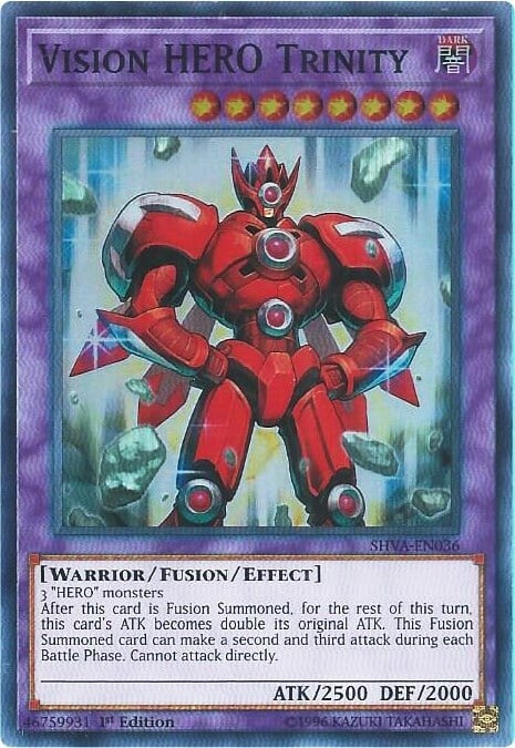 Vision HERO Trinity Card Front