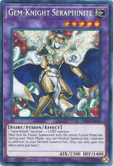 Gem-Knight Seraphinite Card Front