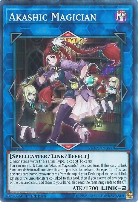 Akashic Magician Card Front