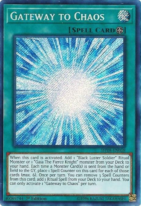 Gateway to Chaos Card Front