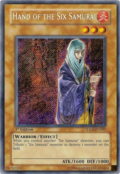 Hand of the Six Samurai Card Front